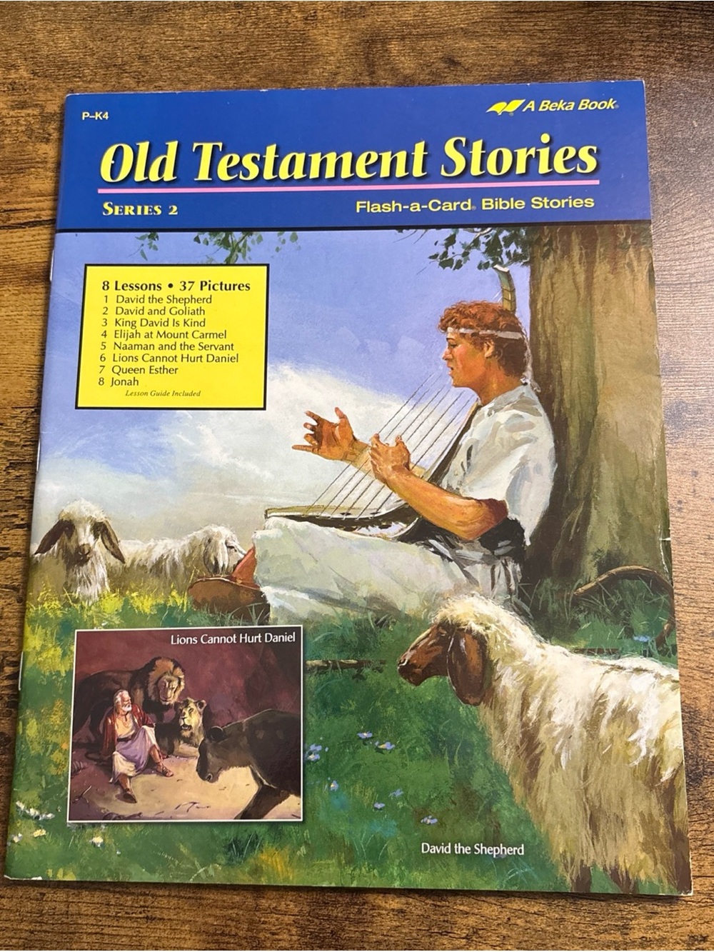 Old Testament Stories Series 2 Flash-a-Card Bible Stories Abeka A Beka P-K4